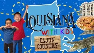Cajun Country Louisiana (Things to do in Lafayette with Kids) Alligator Swamp Tour!