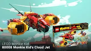 INTRO to 80008 Monkie Kid&rsquo;s Cloud Jet (LEGO Monkie Kid)