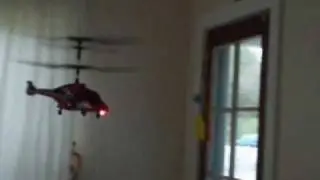 Flying the Stealth Flyer II RC micro helicopter