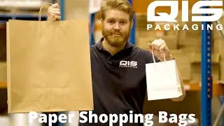 Paper Shopping Bags Wholesale Prices (15% Discount) | QIS Packaging