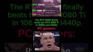 RTX 5050 vs GTX 1080 Ti