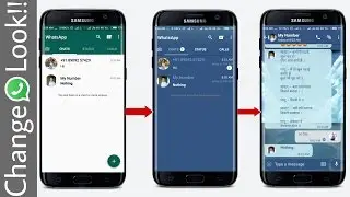 [No Root] How to Change Whatsapp Look Completely!! 😍without using parallel space
