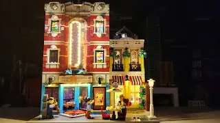 Bevins Bricks Premium Lego Jazz Club Set 10312 Light Kit Install.
