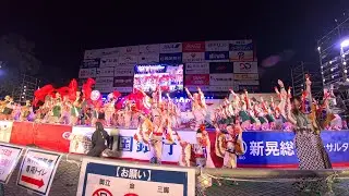 濱長花神楽 高知よさこい祭り 20250809 前夜祭②
