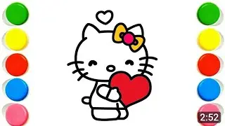 Hello Kitty  Drawing for kids and toddlers,165