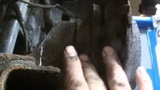 RENAULT LAGUNA REAR BRAKE DISC AND BEARING REPLACMENT