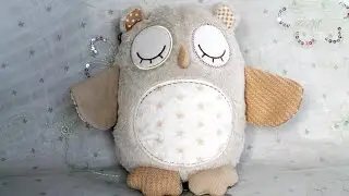 Cloud b Nighty Night Owl Smart Sensor White Noise Machine for Babies
