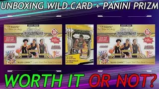 Unboxing 2020-21 Panini Prizm Hanger + Two 2021-22 Wild Card Alumination Boxes!