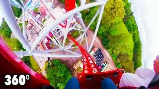 Sky Scream (Holiday Park) - VR ONRIDE - 360&deg; launched roller coaster POV