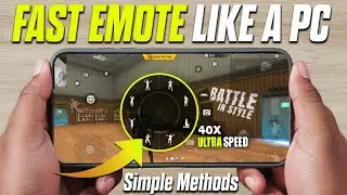 How to Use Fast Emotes in Free Fire on Mobile Like a PC 😱