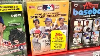 NEW RELEASE!  2020 TOPPS STICKER COLLECTION BASEBALL CARD BOX + ALBUM BOX OPENING