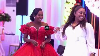 SHANGWE LA CHRISTINA SHUSHO UKUMBINI MBELE YA BINTI YAKE ODESIA