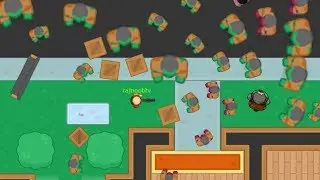 Braains.io ► Escaping Angry Zombies (FUNNY & FAILS MOMENTS ) - RajNoobTV braainsio #filipino