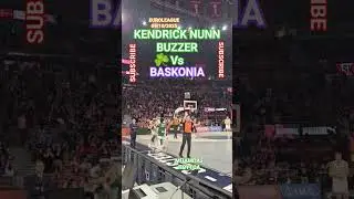 🍆#baskonia 84 ☘️#panathinaikos 86 🟠#euroleague 🏀#basketball 🏅#kendricknunn ✅#buzzerbeater 💚#mvp 🇬🇷