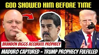 BREAKING‼️Brandon Biggs Jaw Dropping Venezuela Prophecy..Trump Removes Maduro😱#trump #maduro 