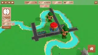 Polyville Canyon Gameplay Clip (timelapse)