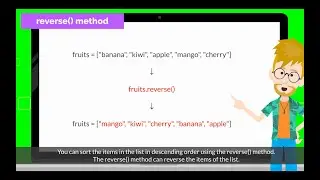 9. How to Reverse Order of List | Chapter 7.2 List Manipulation in Pygame Zero