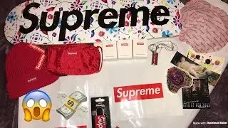SPENDING &pound;300 AT SUPREME!! SS19 DROP😱💸 | Itsgeorgia
