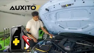 A Must-Have Automotive Tool! - Auxito Jump Starter + Compressor