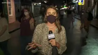 Crowds in New Orleans French Quarter continue as leaders emphasize COVID safety