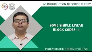 Some Simple Linear Block Codes-I