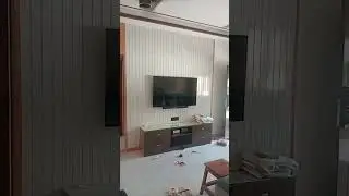 TV unit design 2026/ LCD panel new design TV cabinet #shorts