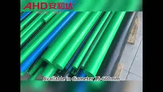 Diameter 20 mm to 60 mm Food Contact Grade HDPE Plastic Rods Bars