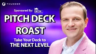 Get Real, Unfiltered Feedback to Take Your Deck to The Next Level. Monthly Startup Pitch Deck Roast