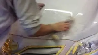 How To Paint Your Car, Blending Paint, Sanding and taping