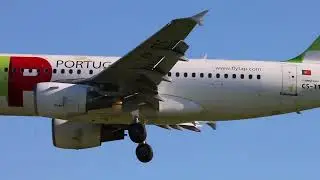 Aterragem do VOO TAP AIR PORTUGAL no Aeroporto de Lisboa