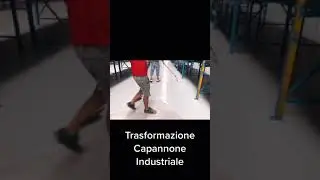 Traformazione di una pavimentazione industriale degradata con resina epossidica RAL 7035 #shorts