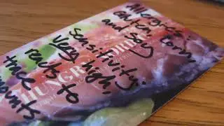 Dining out with Food Allergies