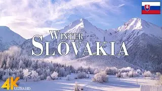 Winter Slovakia 4K Ultra HD &bull; Stunning Footage Slovakia, Scenic Relaxation Film with Calming Music.