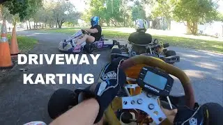 DRIVEWAY KARTING with Jordan Taylor