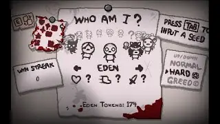 The Binding of Isaac - Eden Race Run