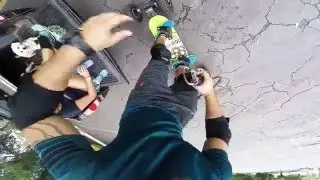 Skate Motorizado Carve Motor com GoPro no capacete | Dropboards