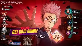 JUJUTSU KAISEN EVENT FREE REWARDS, GOJO ASCENSION EVENT, MYSTERYSHOP, FREEFIRE NEW EVENT, FFNEWEVENT