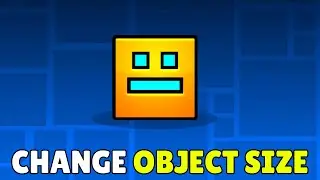 Как увеличить и уменьшить размеры объектов в Geometry Dash (2025) - Изменение размера объектов в ...