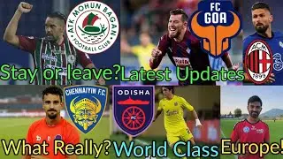 Transfer Talk Hindi Ep-354. Latest Updates on Sergi Enrich. ATKMB Transfer News. CFC. OFC.Marcelinho