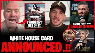 Big UFC Update: White House Card with Conor vs Chandler | Fiziev Out of Oliveira Fight | MMA News