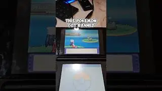 This bad pokemon was banned. #pokemon #banned #ds #platinum