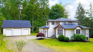 11003 Creviston Dr NW,  Gig HarborGig Harbor Home with Detached Shop on 4.88 Secluded Acres