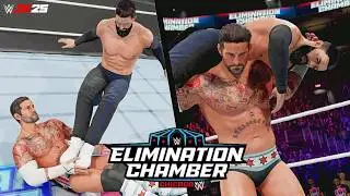 WWE 2K25: CM Punk vs Finn Balor | Elimination Chamber 2026 Prediction Highlights!