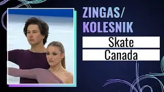 ZINGAS / KOLESNIK (USA) | Ice Dance Rhythm Dance | Skate Canada International 2024 | #GPFigure