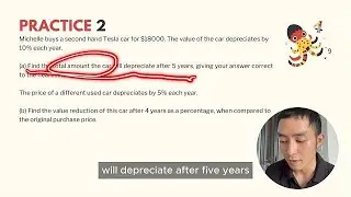 Annual Depreciation (IB Math AI SL)