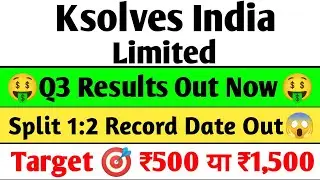 Ksolves Q3 Results 2025 | ksolves split record date, ksolves India Results today, ksolves split news