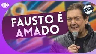 Despedida de Faust&atilde;o faz filhos chorarem na Band: &ldquo;Amado e querido&rdquo; | Ba&uacute; Band Entret&ecirc;
