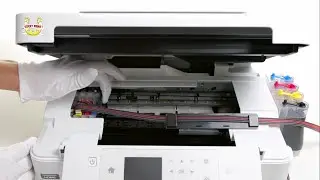 Установка СНПЧ на МФУ Epson XP-425