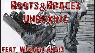 Try On Haul Boots&Braces feat. Wonderland13 I Gothic Boots I
