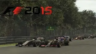 F1 2015 - Italy Monza GP - H&uuml;lkenberg Force India Gameplay [ HD ]